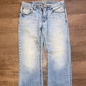 American Eagle Original Boot Cut Distressed Jeans